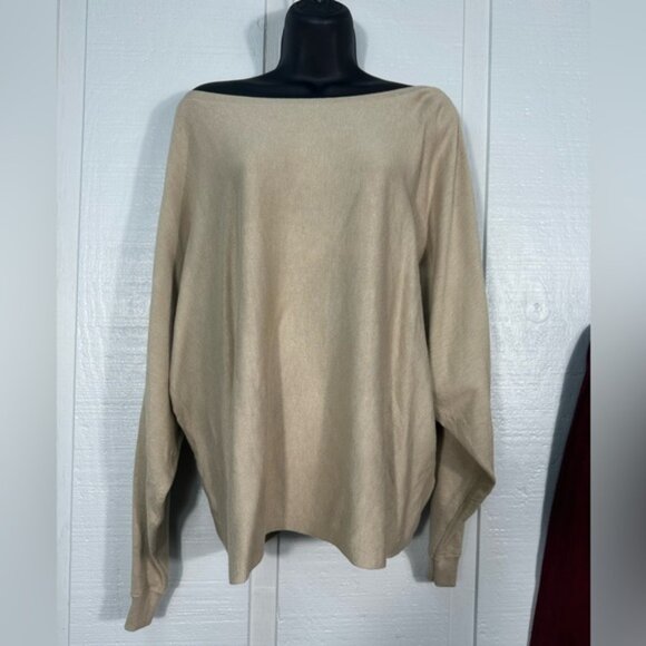 Lauren Ralph Lauren Cotton-Blend Dolman-Sleeve Sweater Size 3X NWT - Picture 2 of 13